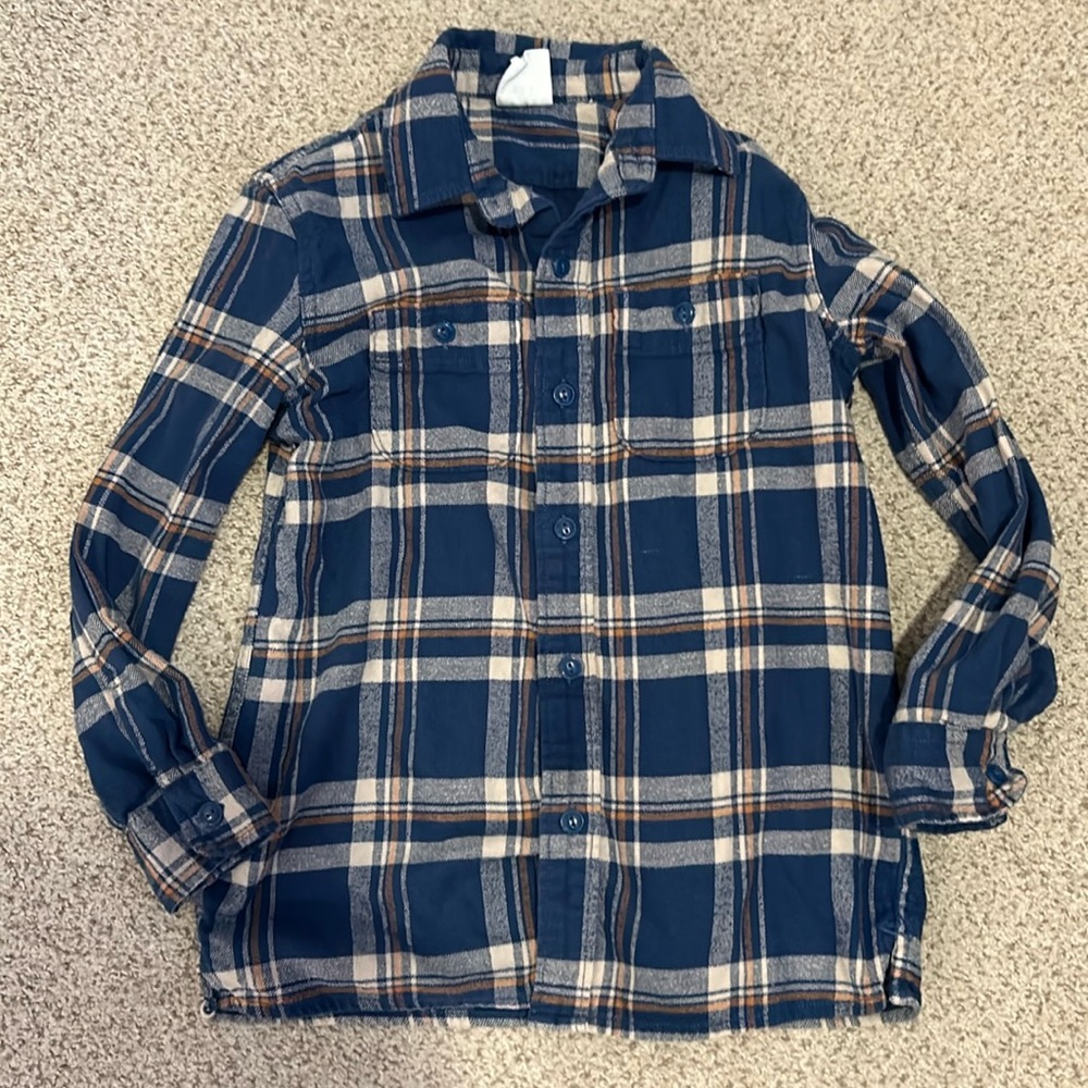 GAP Kids Flannel Shirt, 6-7